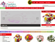 Tablet Screenshot of elizicicekcilik.com